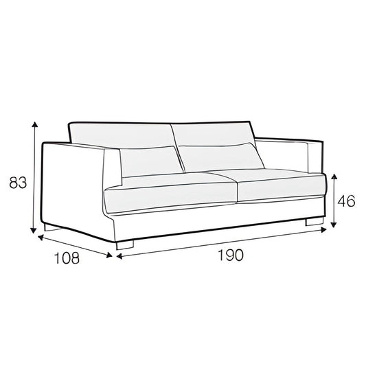 Brandon 2 Seater Sofa - Pieces For Places