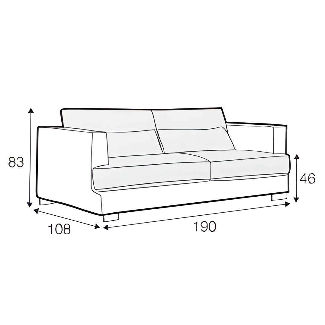 Brandon 2 Seater Sofa - Pieces For Places