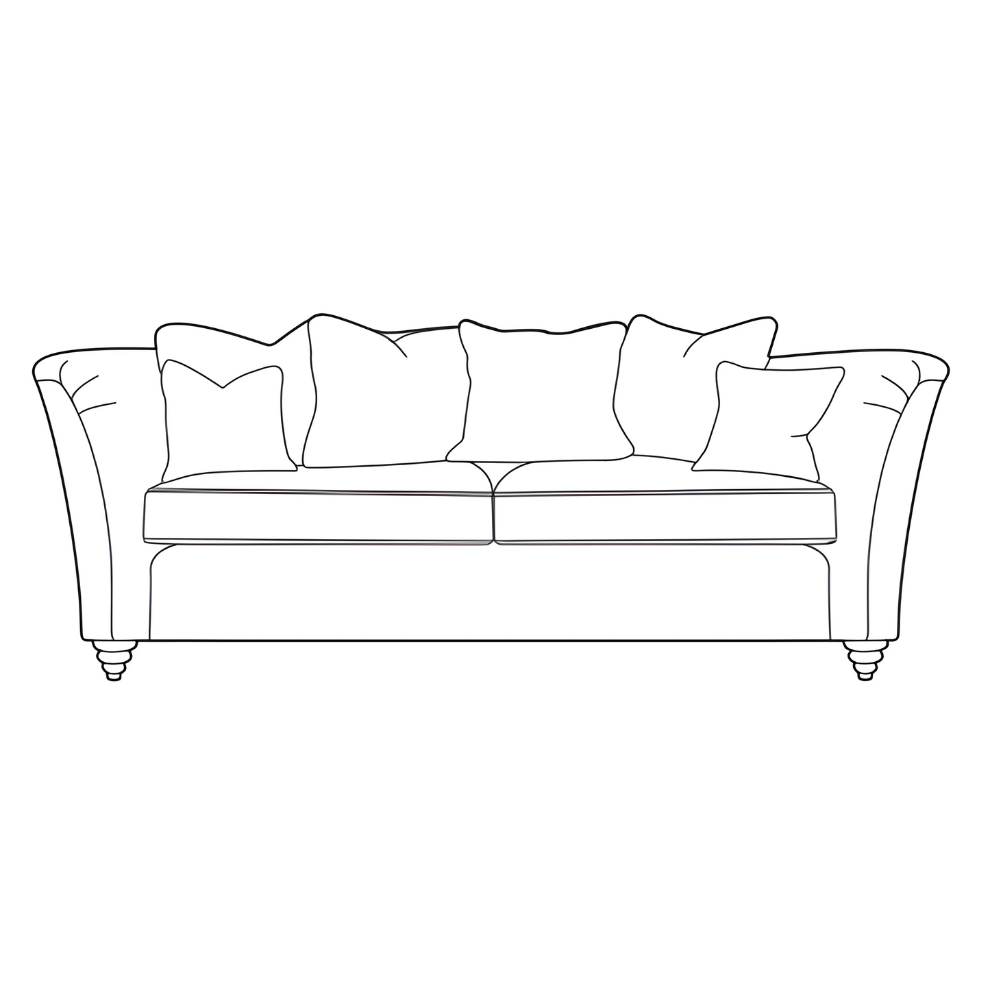 Calvin Large Sofa - Pieces For Places