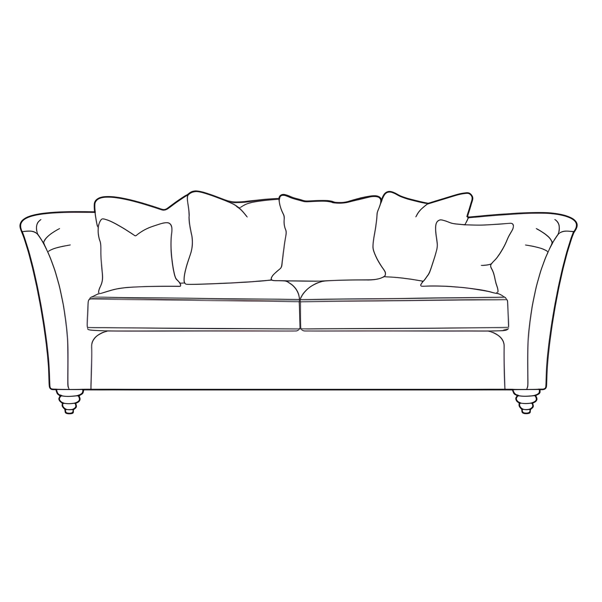 Calvin Large Sofa - Pieces For Places