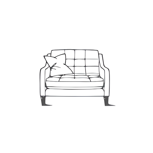 Clapham Loveseat - 126cm - Pieces For Places