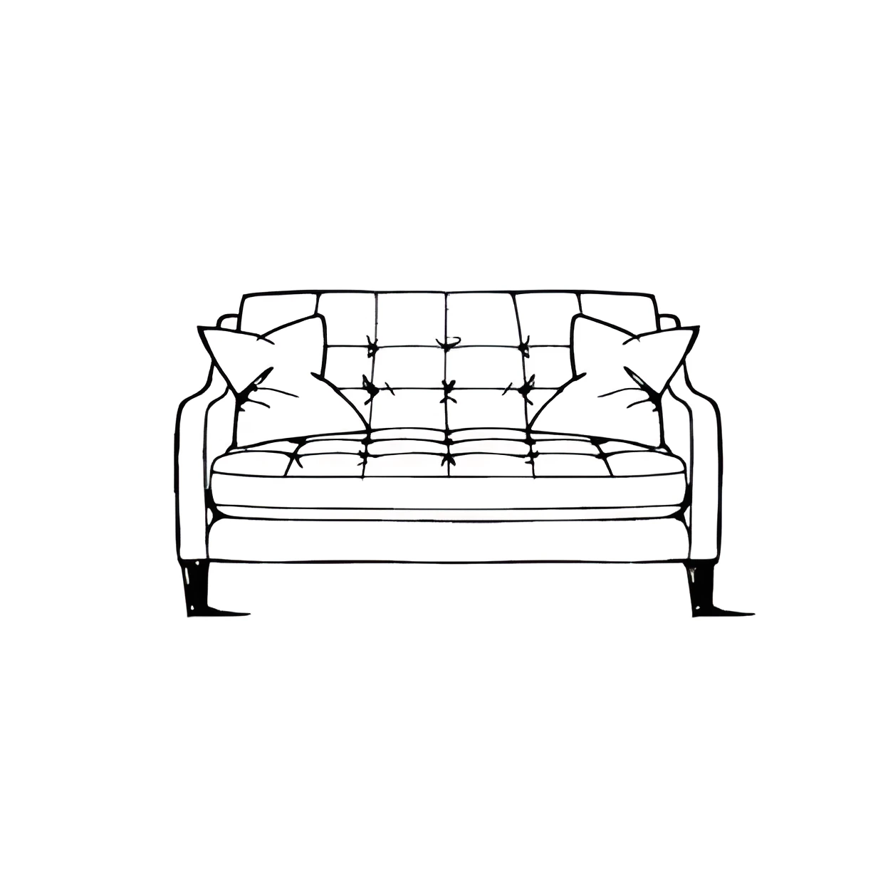 Clapham Medium Sofa - 174cm - Pieces For Places