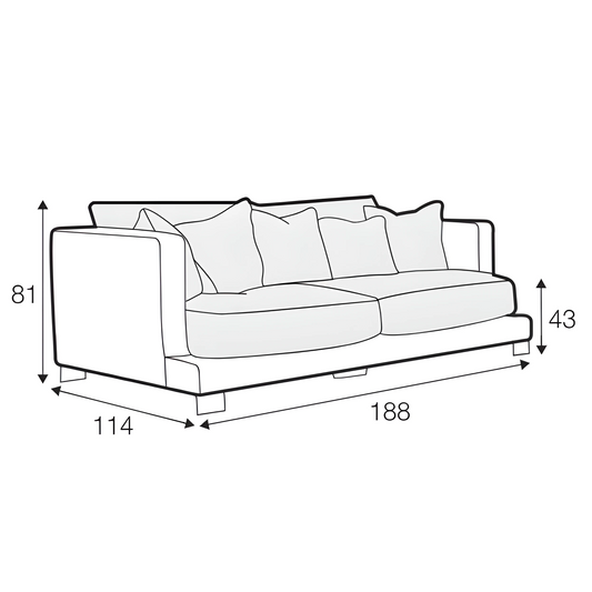 Colorado 2 Seater Sofa - Pieces For Places