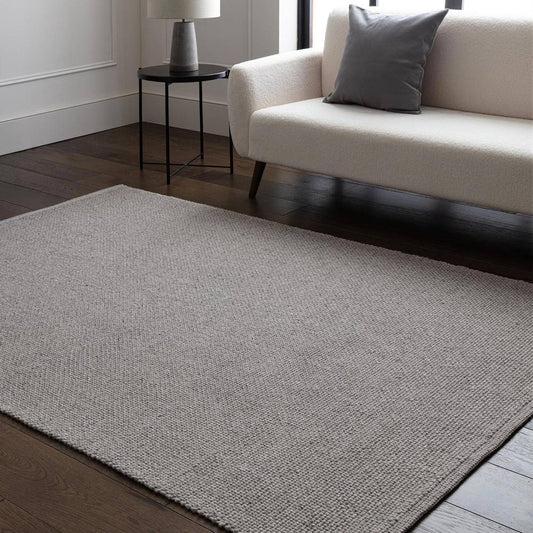 Grey Finley Rug - 200cm x 290cm