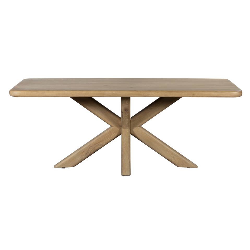 Finn 200/240cm Medium Oak Dining Table - Pieces For Places