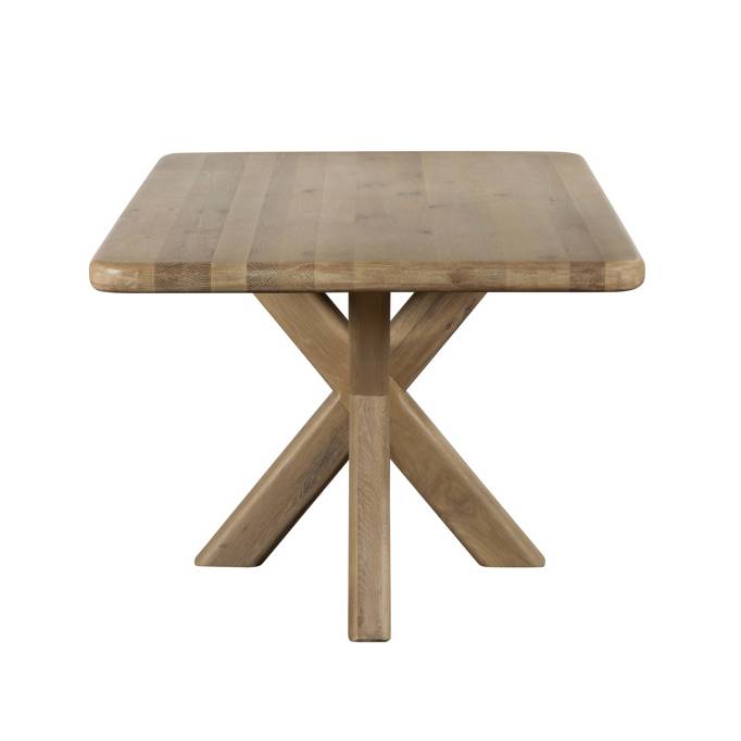 Finn 200/240cm Medium Oak Dining Table - Pieces For Places