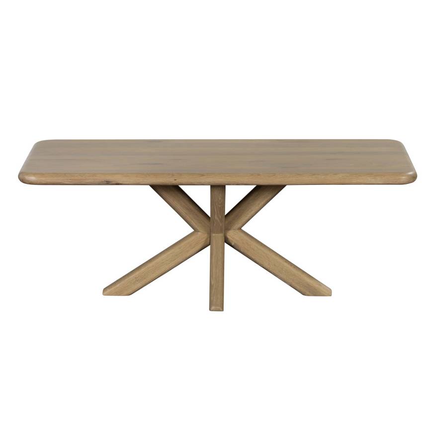 Finn Medium Oak Rectangle Coffee Table - Pieces For Places