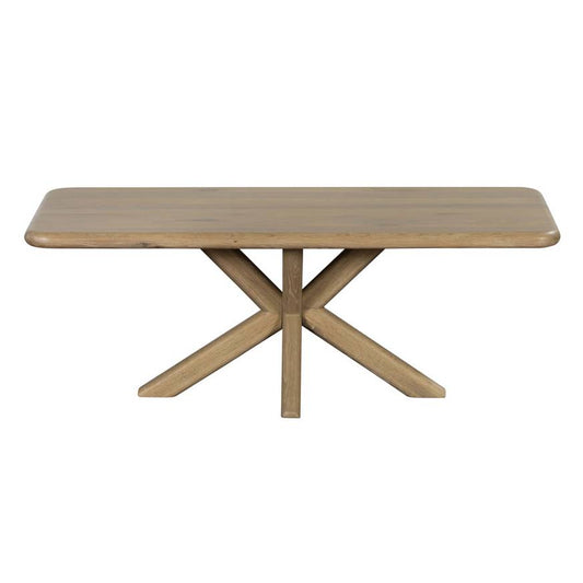 Finn Medium Oak Rectangle Coffee Table - Pieces For Places