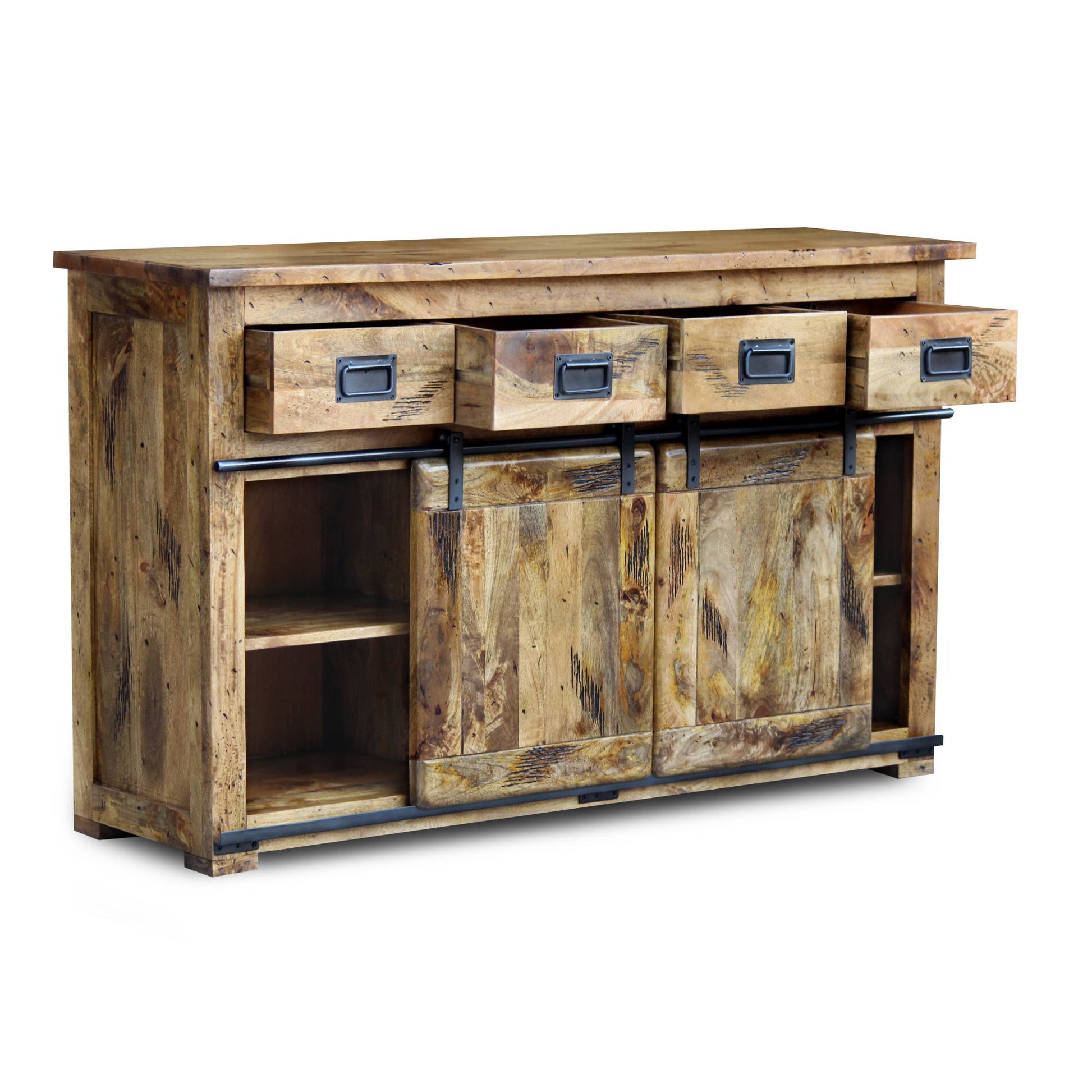 Foundry Mango Wood Large Sideboard - Pieces For Places