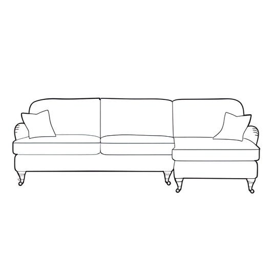 George Corner Chaise Sofa - Pieces For Places