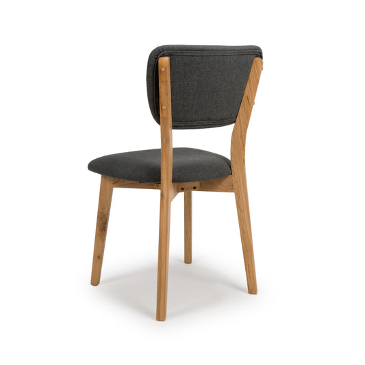 Jamerson Grey Fabric Dining Chair (2 Pack)