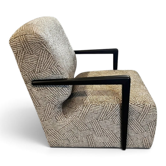 Laila Swivel Chair in Jute Earth - Ex Display
