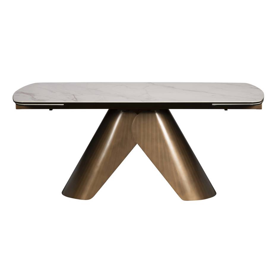 Lena 180-240cm Extending Ceramic Glass Dining Table - Pieces For Places
