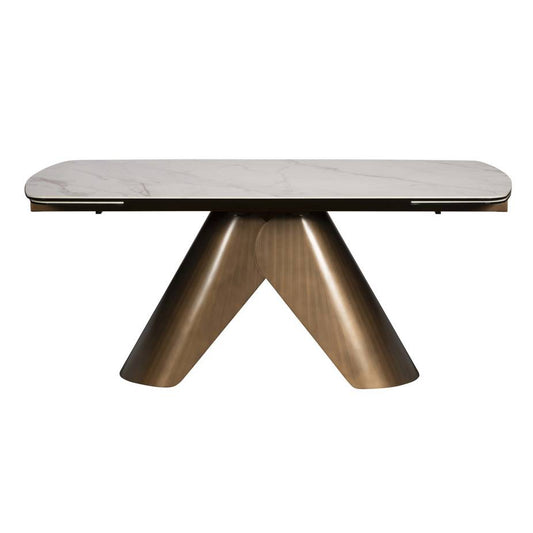 Lena 180-240cm Extending Ceramic Glass Dining Table - Pieces For Places
