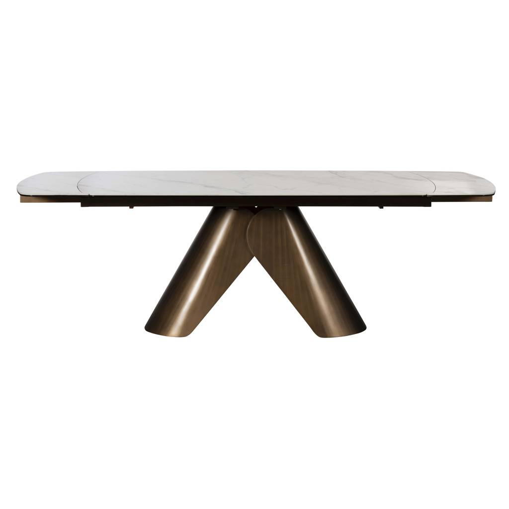 Lena 180-240cm Extending Ceramic Glass Dining Table - Pieces For Places