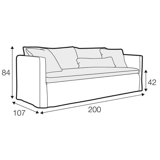 Lill 2 Seater Sofa - Pieces For Places