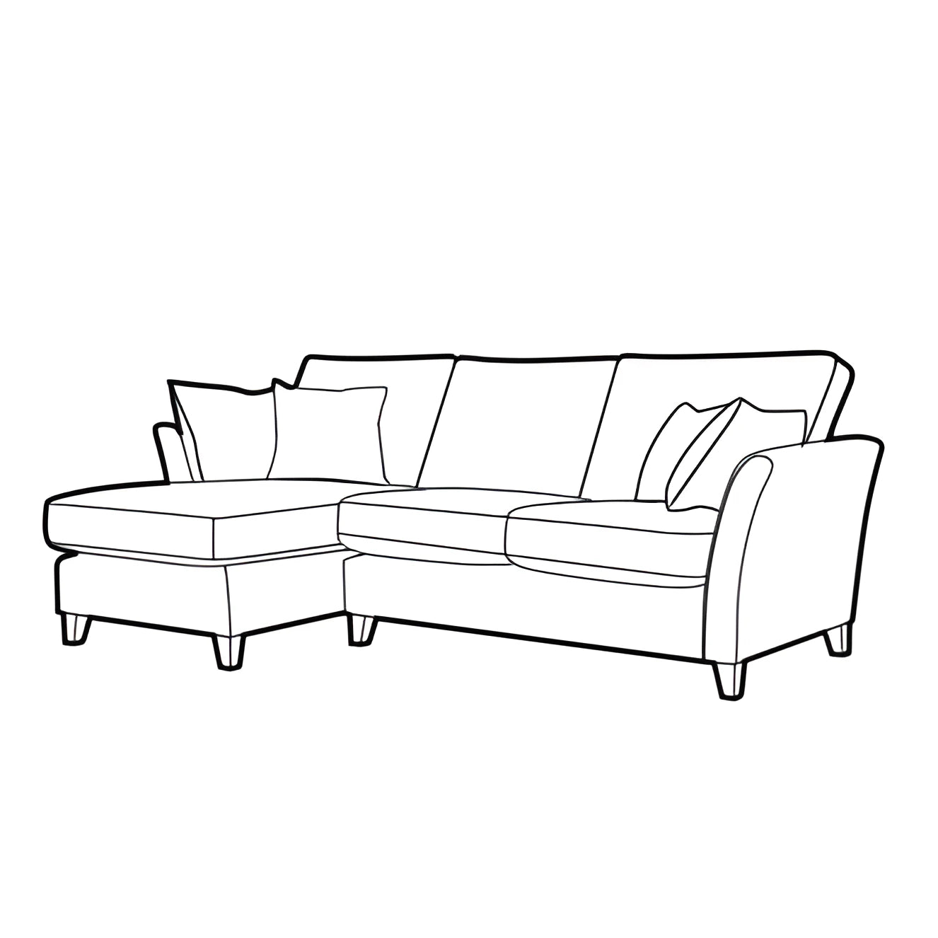 Lilo Corner Chaise Sofa - Pieces For Places