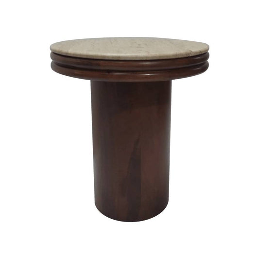 Loden Ceramic Top Lamp Table - Pieces For Places