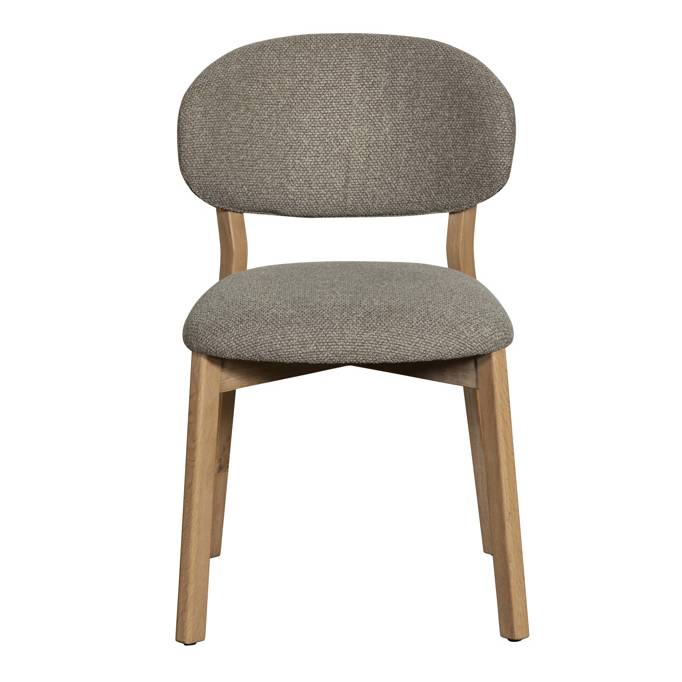 Lola Grey Fabric Dining Chair - Pieces For Places
