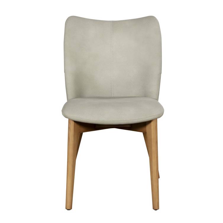 Lola Misty PU Leather Dining Chair - Pieces For Places