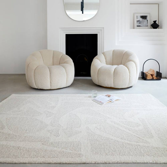 Chalk Loxley Rug - 200cm x 290cm