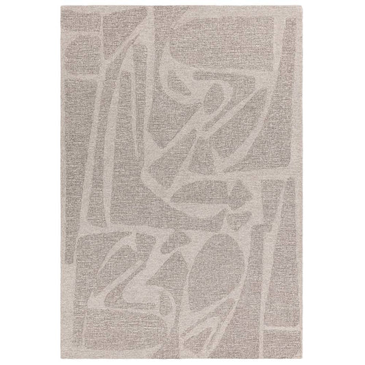 Stone Grey Loxley Rug - 200cm x 290cm