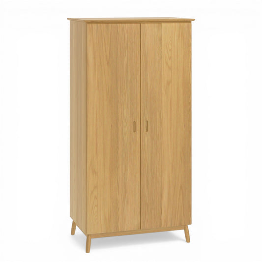 Malmback Oak 2 Door Wardrobe