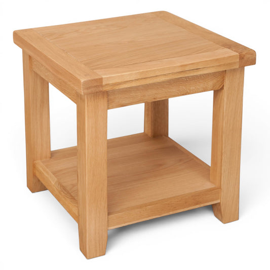 Marlowe Natural Oak Lamp Table