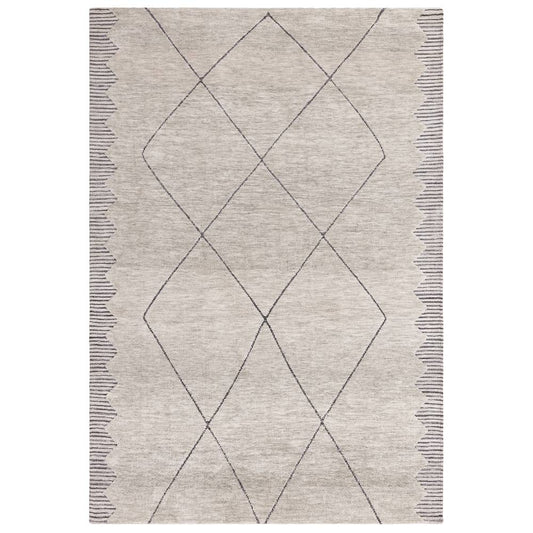 Diamond Grey Mason Rug - 200cm x 290cm