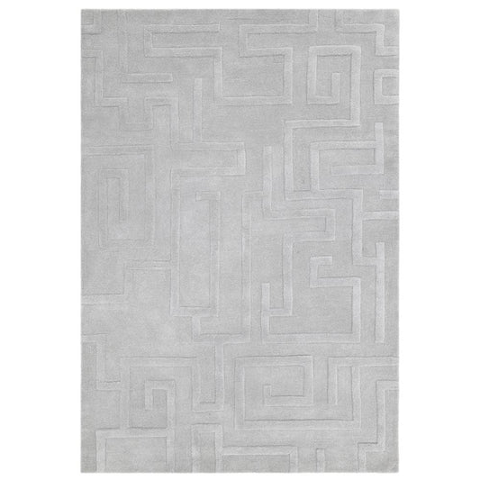 Silver Maze Rug - 200cm x 290cm