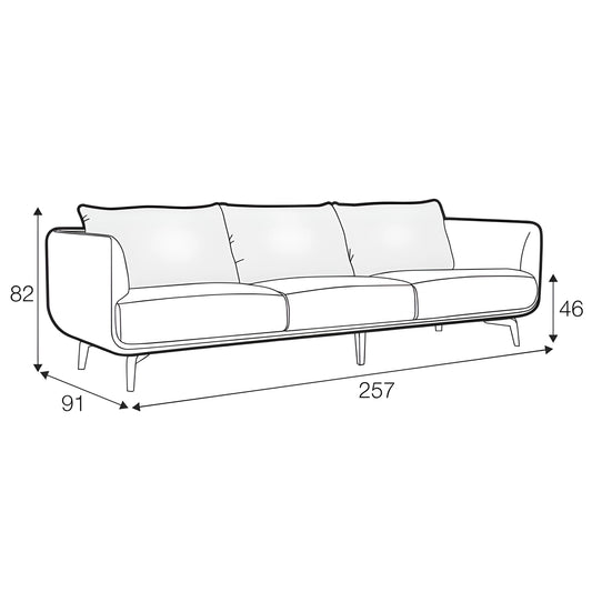 Moa 4 Seater Sofa - Pieces For Places