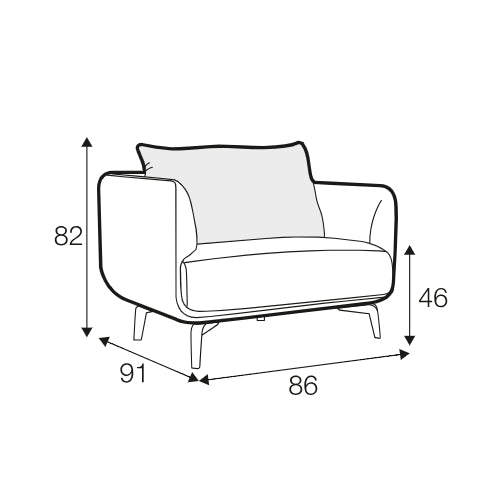 Moa Armchair - Pieces For Places