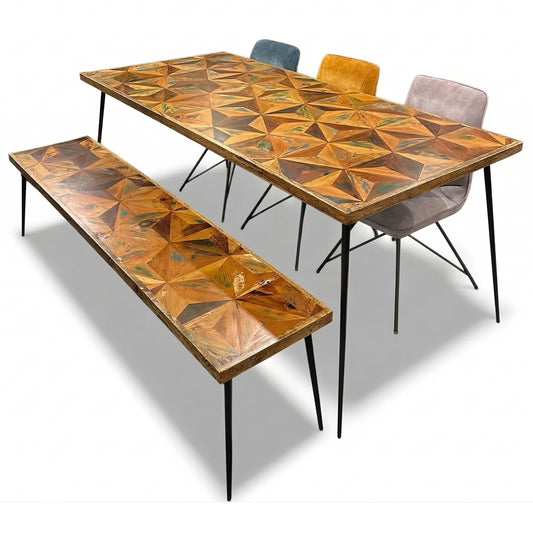 Morpho Geometric Dining Table