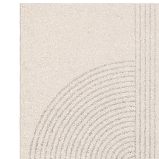 Cream Arch Rug MU16 Muse Rug - 200cm x 290cm