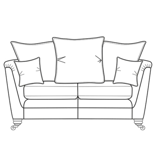 Origin 2 Seater Pillow Back Sofa - Pieces For Places