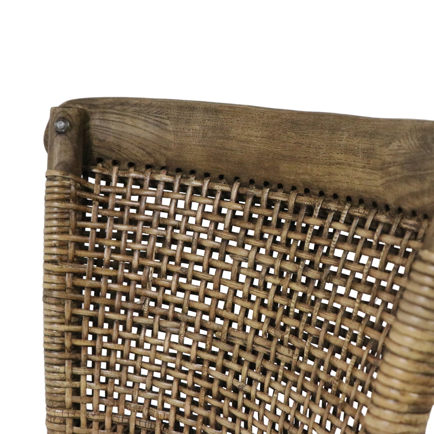 Oyster Oak Woven Back Dining Chair - Pieces For Places