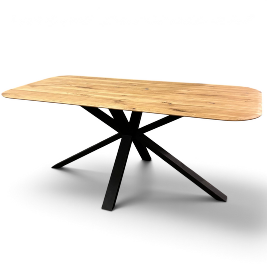 Pebble Oiled Oak Extending Dining Table - Pieces For Places