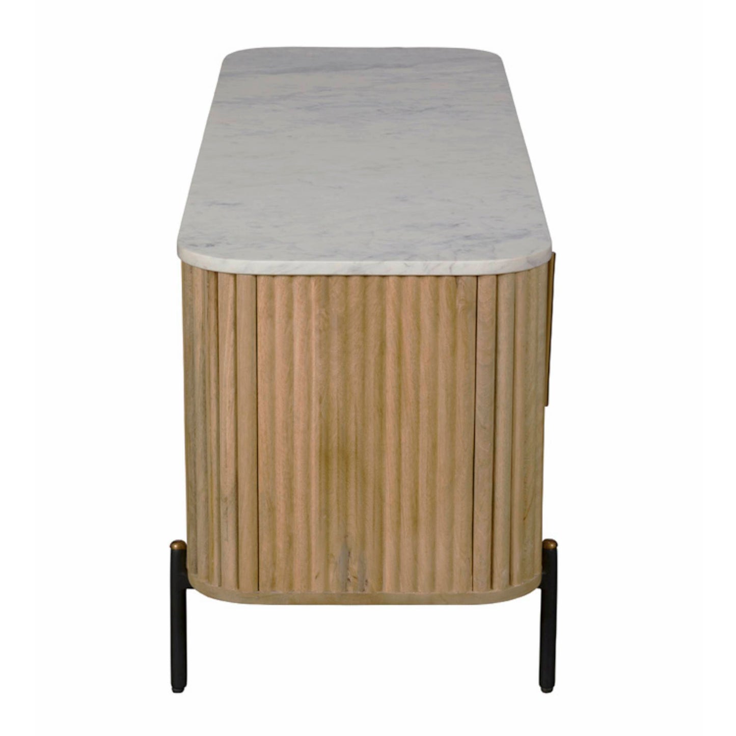 Reed Mango Wood & Marble TV Unit