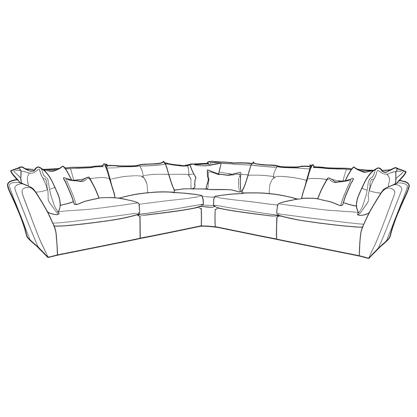 Ruben - Group 5 Corner Sofa - Pieces For Places