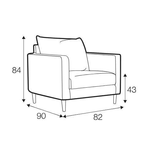 Sally Armchair - Pieces For Places
