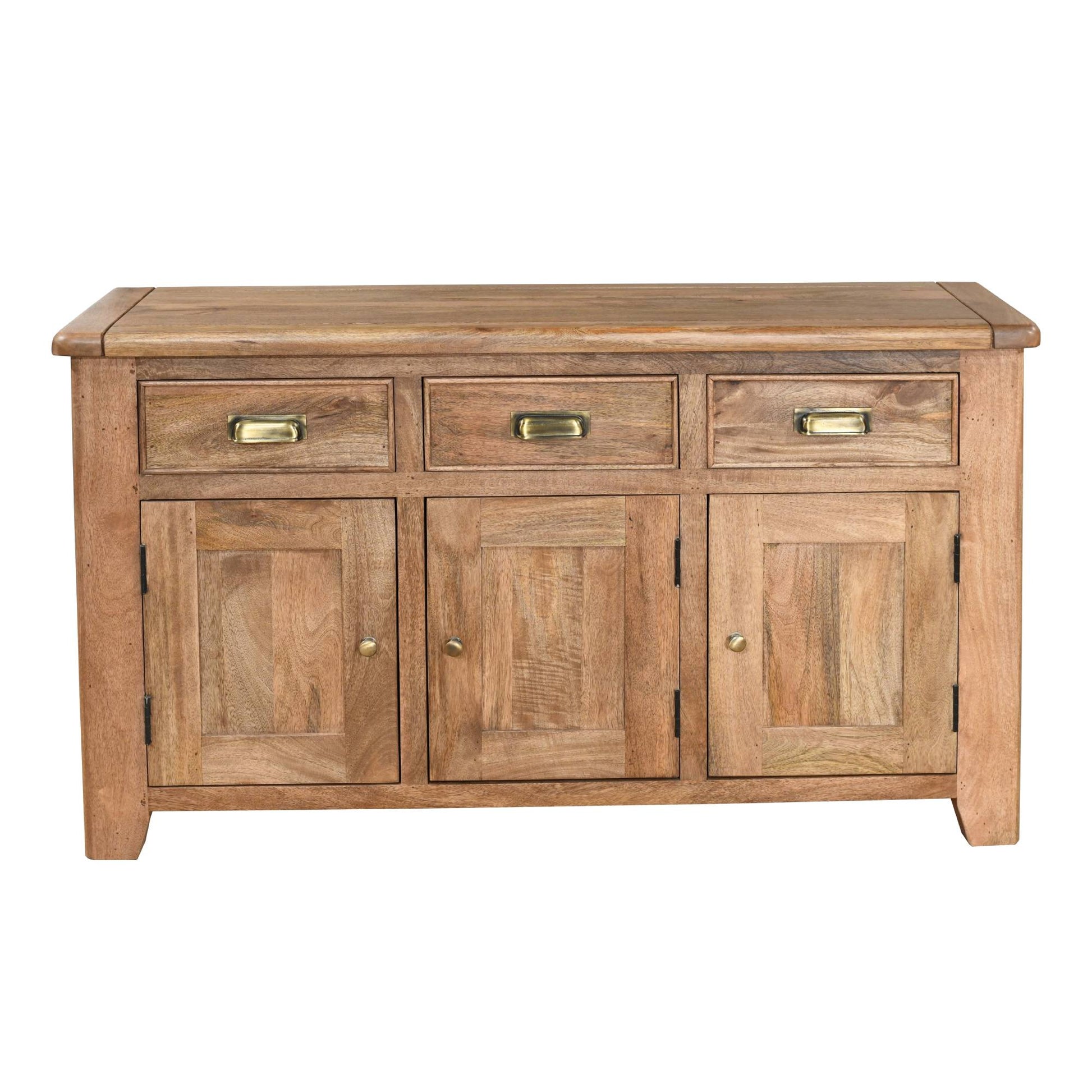 Sandbanks Mango Wood 3 Door, 3 Drawer Sideboard - Pieces For Places