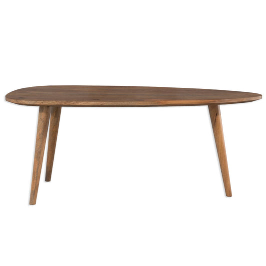 Sharif Mango Wood Abstract Coffee Table - Pieces For Places
