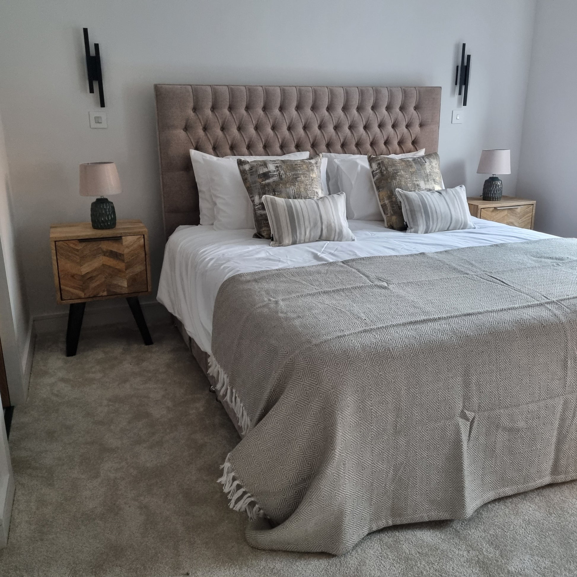 Floor Standing Headboards - 60" Tall - Pieces For Places