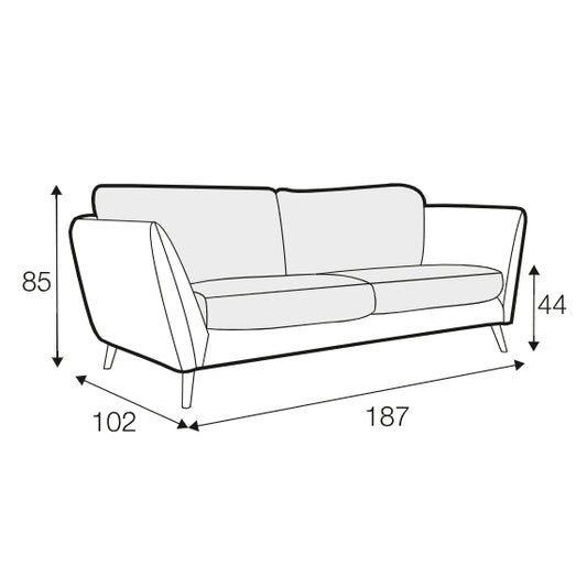 Stella - 2 Seater Sofa - Pieces For Places