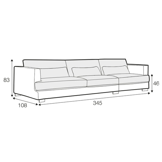 Brandon Set 1 Sofa - Pieces For Places
