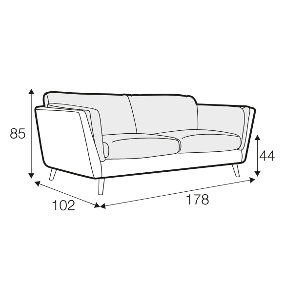 Nova - 2 Seater Sofa - Pieces For Places