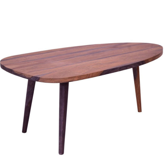 Stopa Sheesham Wood Oval Coffee Table - Pieces For Places