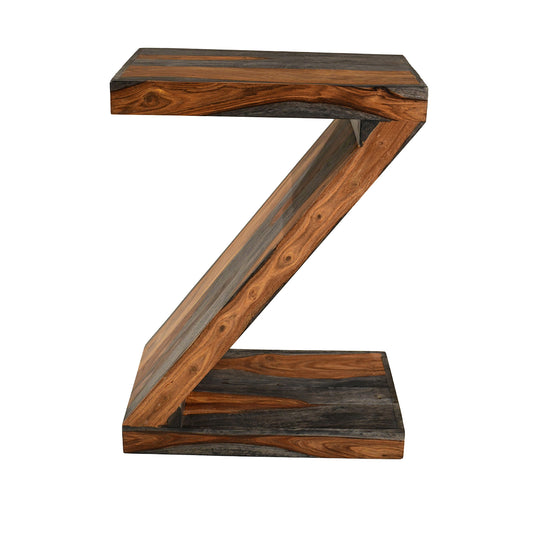 Boxy Stopa Sheesham "Z" Side Table - Pieces For Places
