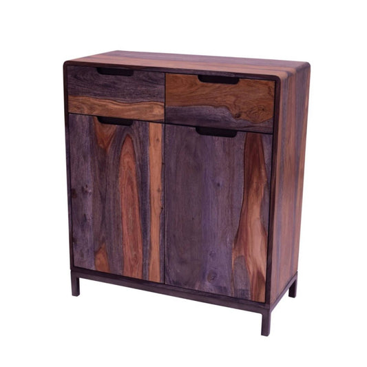 Stopa Sheesham 2 Door, 2 Drawer Hall Cabinet - Pieces For Places