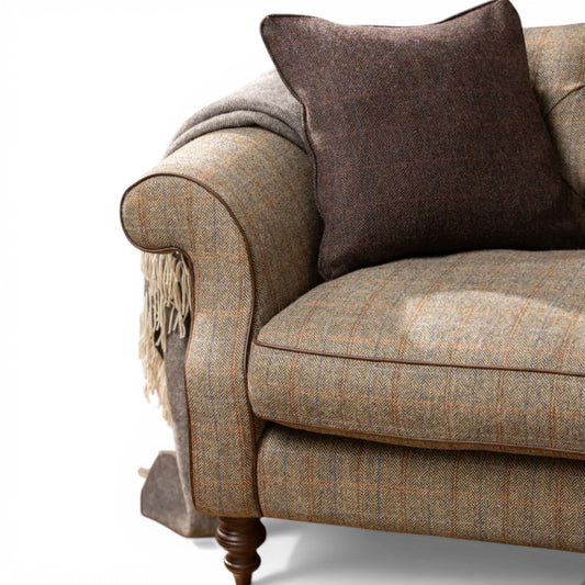 Argyll Harris Tweed Petit Sofa
